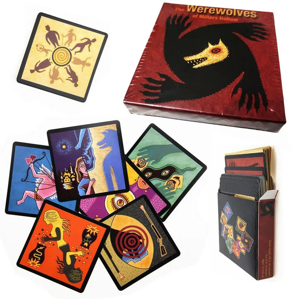 Board Game Catan - Jogo de Tabuleiro Werewolf Killing Game,