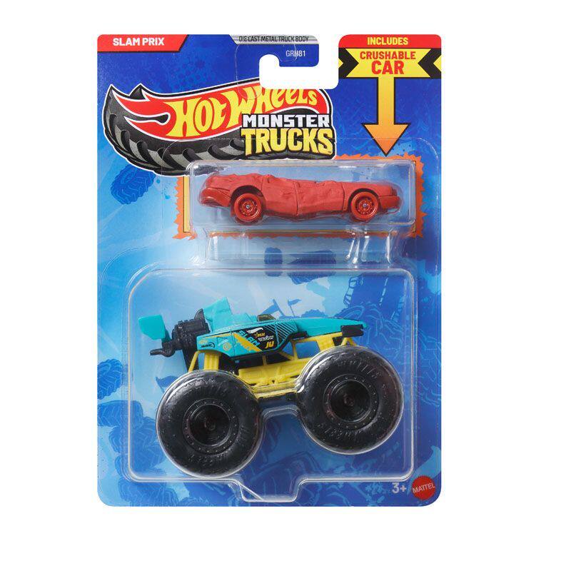 Coleção de Veículos de Brinque - Hot Wheels Car Monster Trucks avaliação e preço