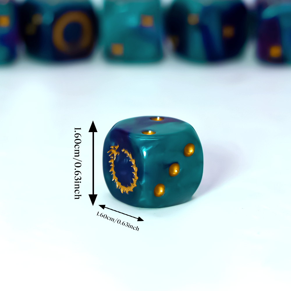 Conjunto de Dados D6 Poliédric - Board Game Live avaliação e preço